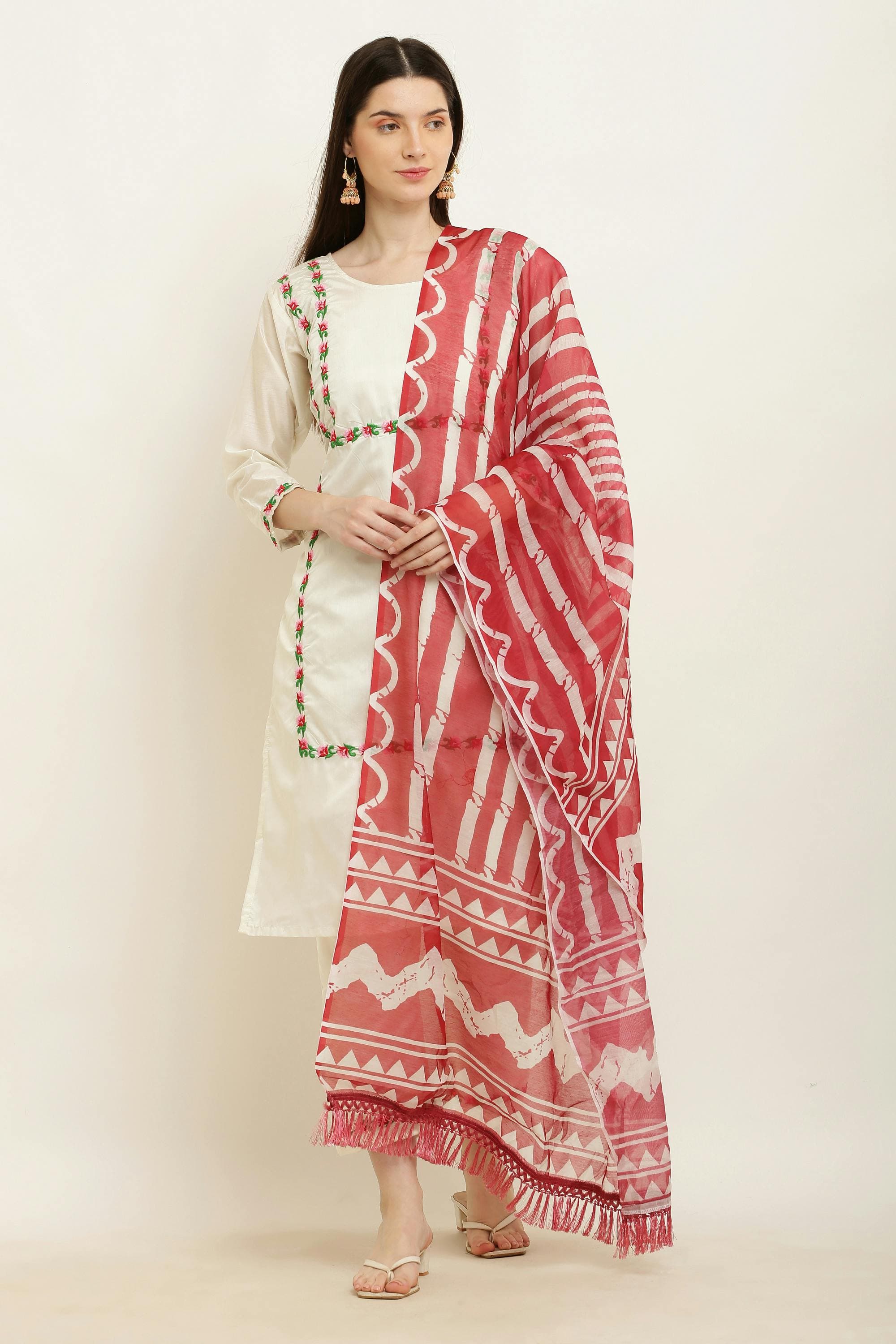 Womens Printed Chudi Set